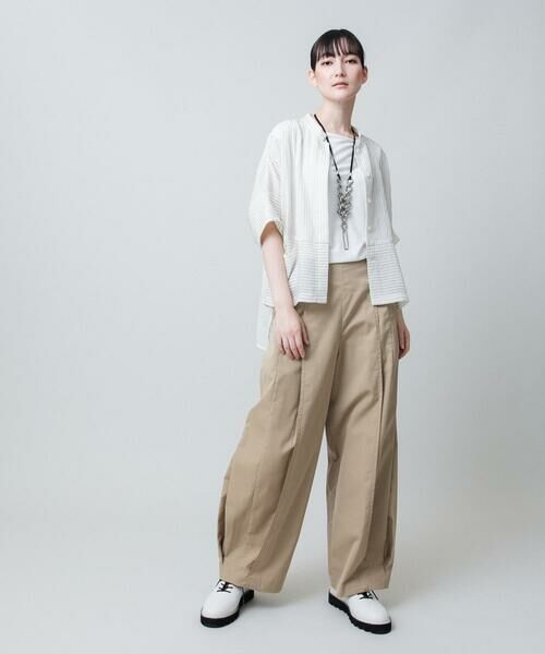 HIROKO KOSHINO / ヒロココシノ その他パンツ | 立体タックバレルパンツ/洗える | 詳細9