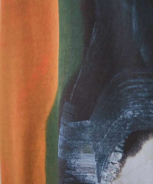 HIROKO KOSHINO / ヒロココシノ チュニック | モチーフプリントチュニック丈カットソー /日本製/洗える | 詳細7