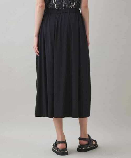 HIROKO KOSHINO / ヒロココシノ ロング・マキシ丈スカート | 【UVカット/遮熱性】タックアクセントフレアスカート /日本製/洗える | 詳細2