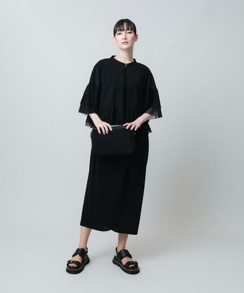 HIROKO KOSHINO / ヒロココシノ セットアップ | チュールティアードボレロ/洗える | 詳細10