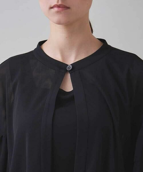 HIROKO KOSHINO / ヒロココシノ セットアップ | チュールティアードボレロ/洗える | 詳細3