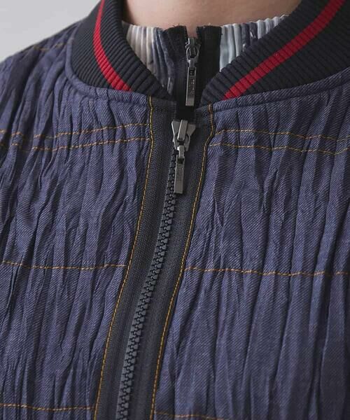 HIROKO KOSHINO / ヒロココシノ ベスト | ワッシャーデニムダンボールジョイントベスト /洗える | 詳細3