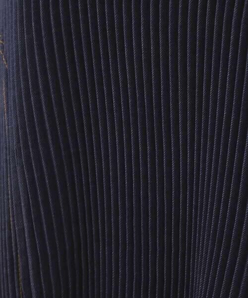 HIROKO KOSHINO / ヒロココシノ ロング・マキシ丈ワンピース | デニムライクプリーツワンピース/洗える | 詳細11