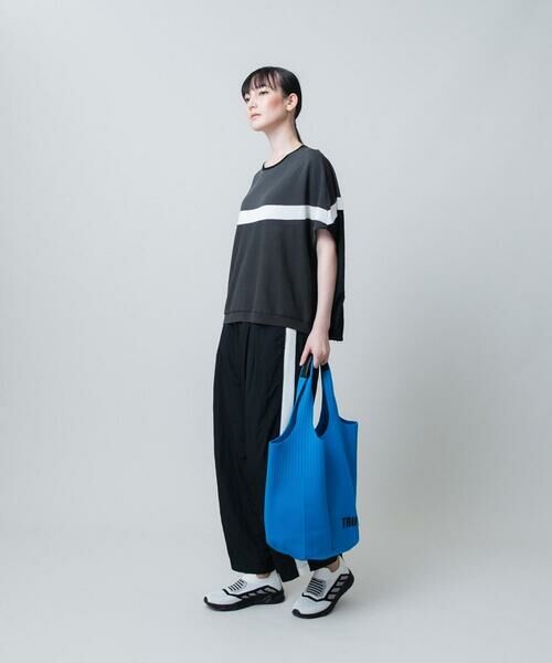 HIROKO KOSHINO / ヒロココシノ ニット・セーター | バック切り替えニットプルオーバー /日本製/洗える | 詳細10