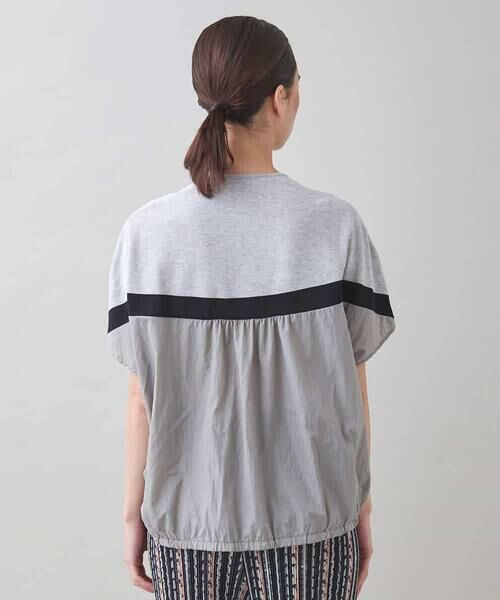 HIROKO KOSHINO / ヒロココシノ ニット・セーター | バック切り替えニットプルオーバー /日本製/洗える | 詳細2