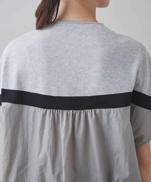 HIROKO KOSHINO / ヒロココシノ ニット・セーター | バック切り替えニットプルオーバー /日本製/洗える | 詳細4