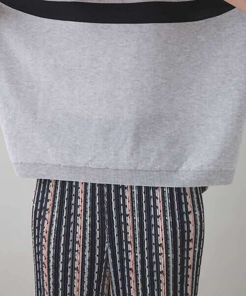 HIROKO KOSHINO / ヒロココシノ ニット・セーター | バック切り替えニットプルオーバー /日本製/洗える | 詳細6