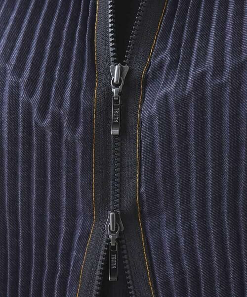 HIROKO KOSHINO / ヒロココシノ セットアップ | デニムライクプリーツジャケット/洗える | 詳細11