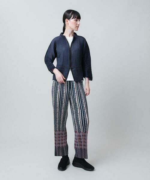 HIROKO KOSHINO / ヒロココシノ セットアップ | デニムライクプリーツジャケット/洗える | 詳細12