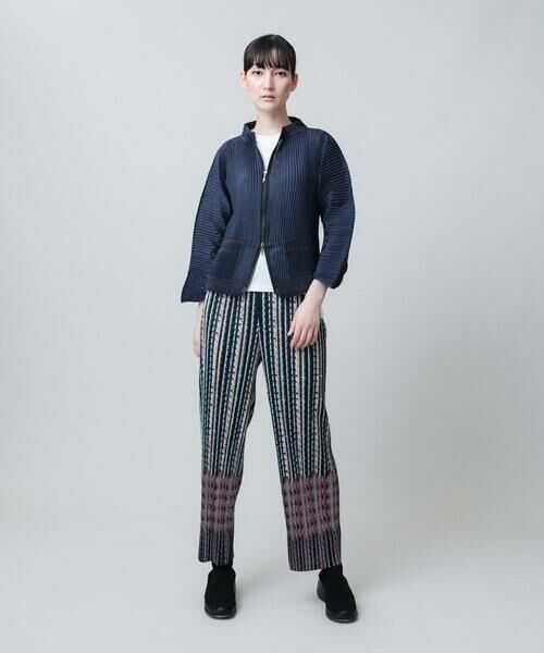 HIROKO KOSHINO / ヒロココシノ セットアップ | デニムライクプリーツジャケット/洗える | 詳細13