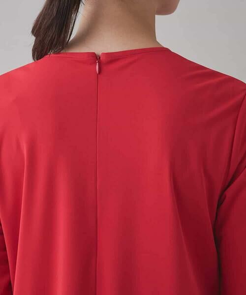 HIROKO KOSHINO / ヒロココシノ ロング・マキシ丈ワンピース | ジョイントテープラッフルデザインワンピース /洗える | 詳細7