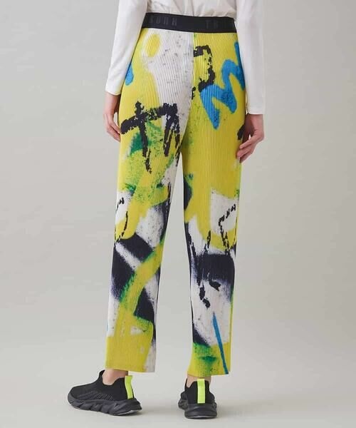 HIROKO KOSHINO / ヒロココシノ チノ・ワークパンツ | オリジナルプリーツストレートパンツ /洗える | 詳細2