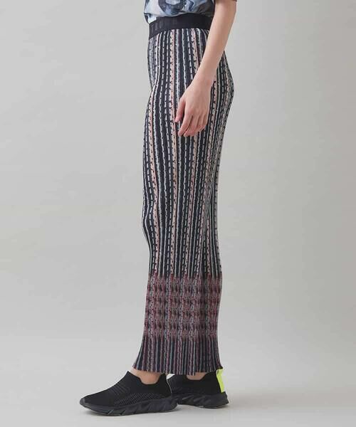 HIROKO KOSHINO / ヒロココシノ チノ・ワークパンツ | オリジナルプリーツストレートパンツ /洗える | 詳細3