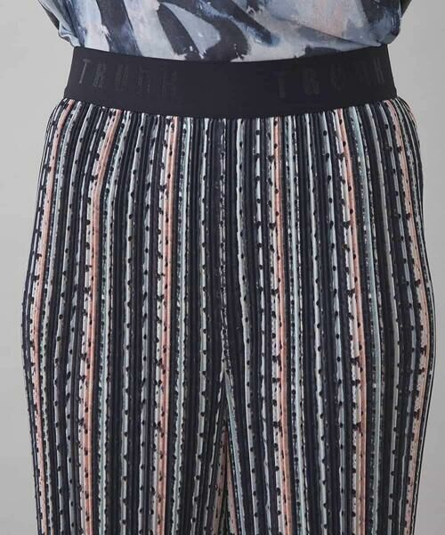 HIROKO KOSHINO / ヒロココシノ チノ・ワークパンツ | オリジナルプリーツストレートパンツ /洗える | 詳細6