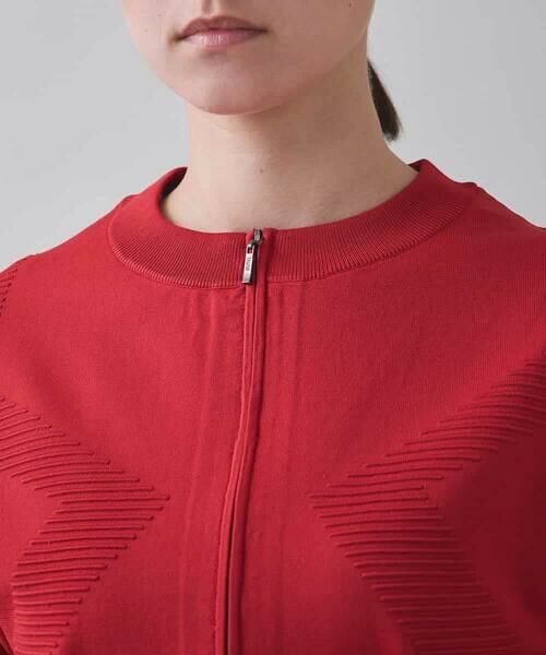 HIROKO KOSHINO / ヒロココシノ カーディガン・ボレロ | タックデザインボレロジャケット /洗える | 詳細3