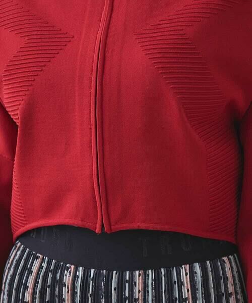 HIROKO KOSHINO / ヒロココシノ カーディガン・ボレロ | タックデザインボレロジャケット /洗える | 詳細7