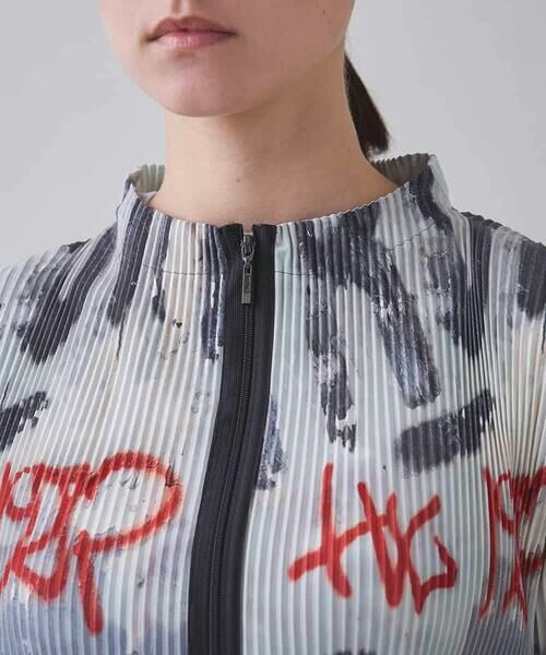 HIROKO KOSHINO / ヒロココシノ その他アウター | オリジナルプリーツジャケット /洗える | 詳細3