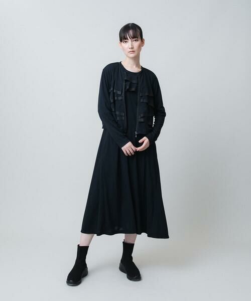 HIROKO KOSHINO / ヒロココシノ その他アウター | ジョイントテープラッフルデザインジャケット /洗える | 詳細10