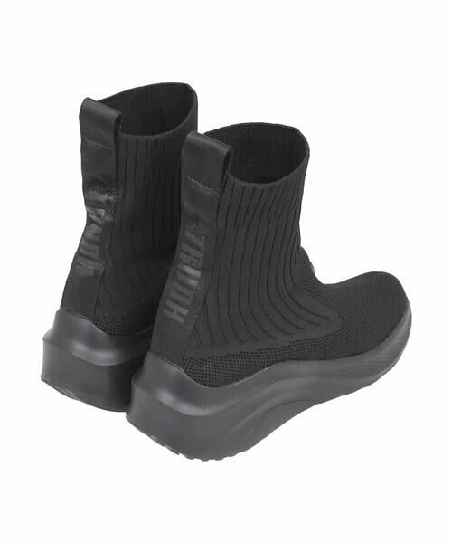 HIROKO KOSHINO / ヒロココシノ ブーツ（ロング丈） | リブニットショートブーツ | 詳細3