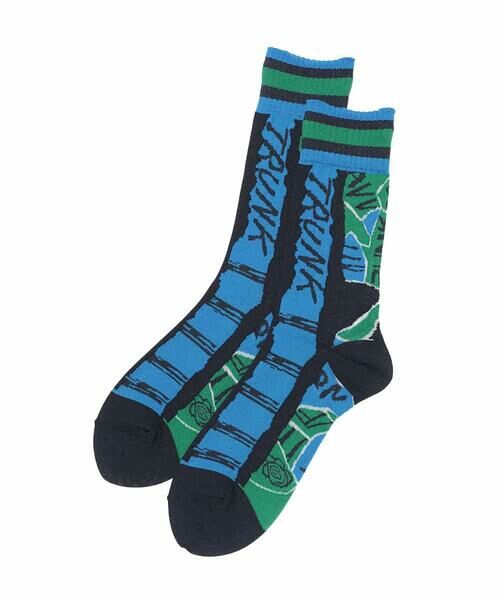 HIROKO KOSHINO / ヒロココシノ その他小物 | コラージュロゴソックス/日本製/洗濯機で洗える | 詳細1