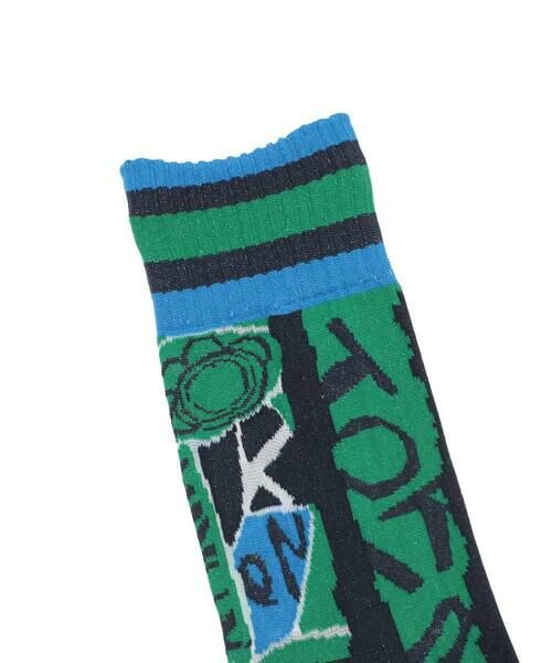 HIROKO KOSHINO / ヒロココシノ その他小物 | コラージュロゴソックス/日本製/洗濯機で洗える | 詳細2