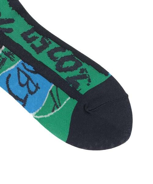 HIROKO KOSHINO / ヒロココシノ その他小物 | コラージュロゴソックス/日本製/洗濯機で洗える | 詳細4