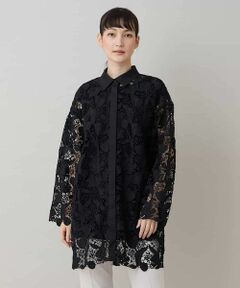 HIROKO KOSHINO / ヒロココシノ シャツ・ブラウス | フラワーレースブラウス