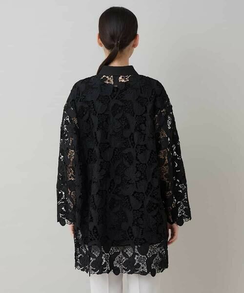 HIROKO KOSHINO / ヒロココシノ シャツ・ブラウス | フラワーレースブラウス | 詳細3