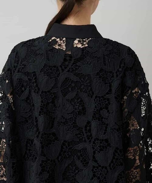 HIROKO KOSHINO / ヒロココシノ シャツ・ブラウス | フラワーレースブラウス | 詳細5