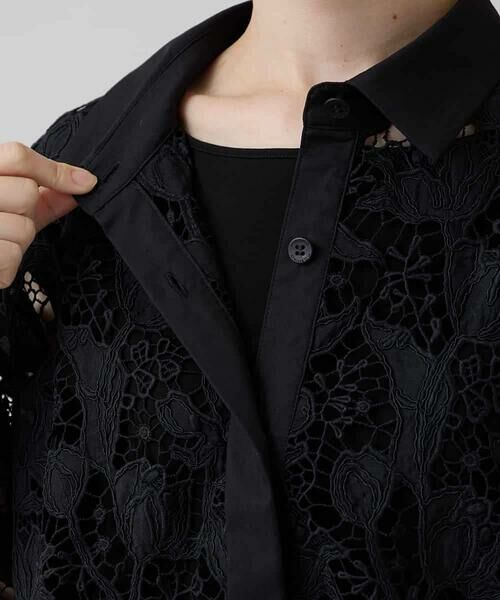 HIROKO KOSHINO / ヒロココシノ シャツ・ブラウス | フラワーレースブラウス | 詳細6