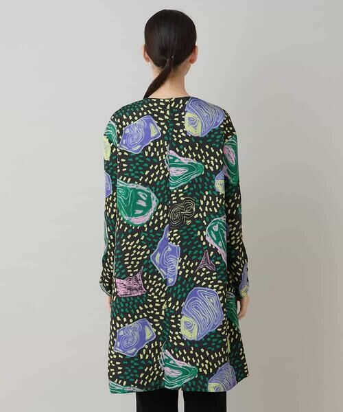 HIROKO KOSHINO / ヒロココシノ チュニック | カラーストーンデザインチュニック/日本製/洗える | 詳細2