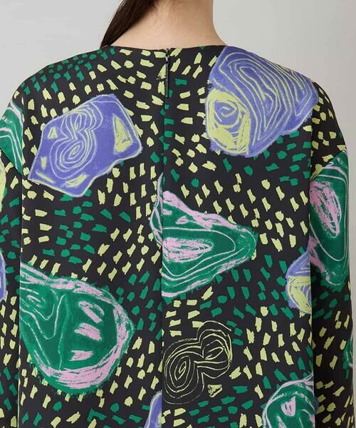 HIROKO KOSHINO / ヒロココシノ チュニック | カラーストーンデザインチュニック/日本製/洗える | 詳細4