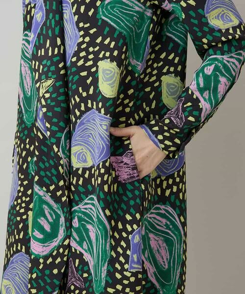 HIROKO KOSHINO / ヒロココシノ チュニック | カラーストーンデザインチュニック/日本製/洗える | 詳細6