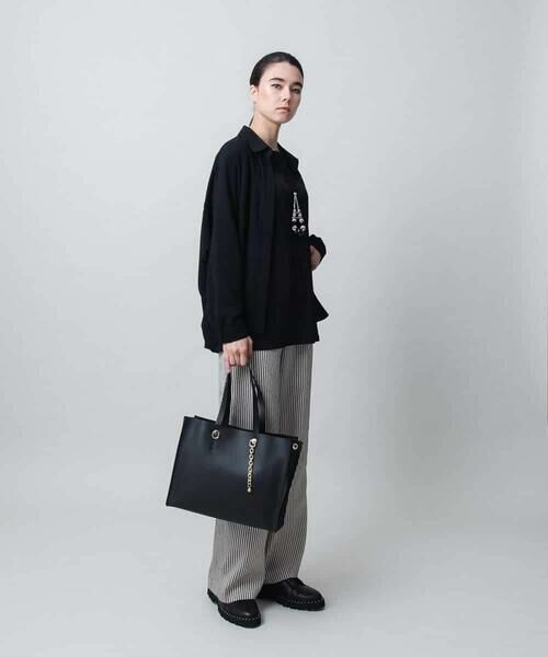 HIROKO KOSHINO / ヒロココシノ シャツ・ブラウス | ドレープジョーゼットブラウス/洗える | 詳細10