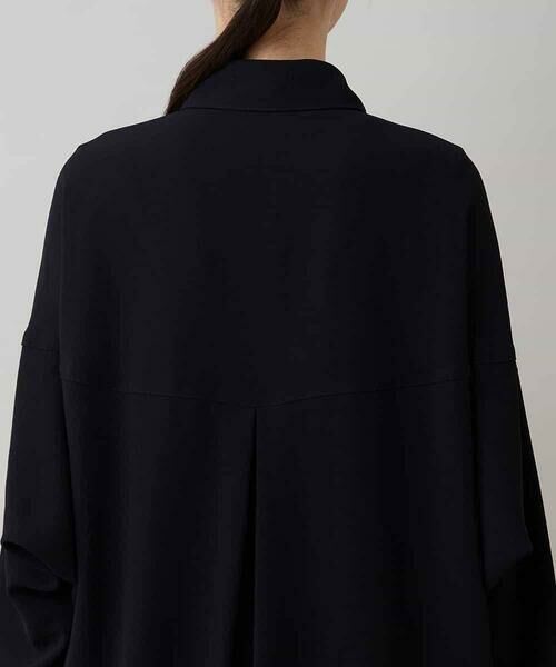 HIROKO KOSHINO / ヒロココシノ シャツ・ブラウス | ドレープジョーゼットブラウス/洗える | 詳細5