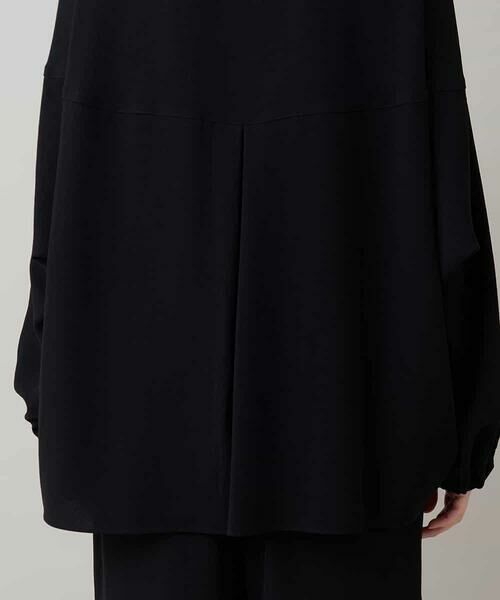 HIROKO KOSHINO / ヒロココシノ シャツ・ブラウス | ドレープジョーゼットブラウス/洗える | 詳細9