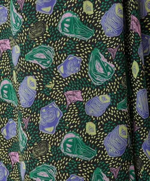 HIROKO KOSHINO / ヒロココシノ ロング・マキシ丈ワンピース | カラーストーンデザインワンピース/日本製/洗える | 詳細9