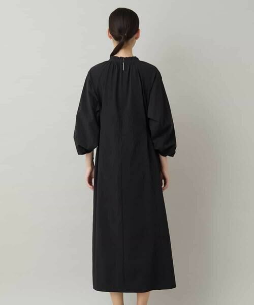 HIROKO KOSHINO / ヒロココシノ ロング・マキシ丈ワンピース | ストレッチギャザーワンピース/日本製 | 詳細3