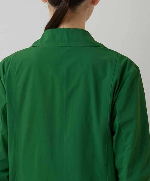 HIROKO KOSHINO / ヒロココシノ テーラードジャケット | ギャザーポイントストレッチジャケット/日本製 | 詳細5