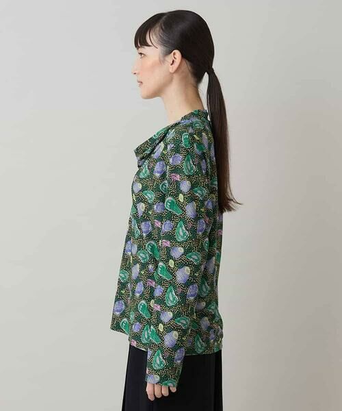 HIROKO KOSHINO / ヒロココシノ カットソー | カウルネックデザインプルオーバー/日本製/洗える | 詳細1