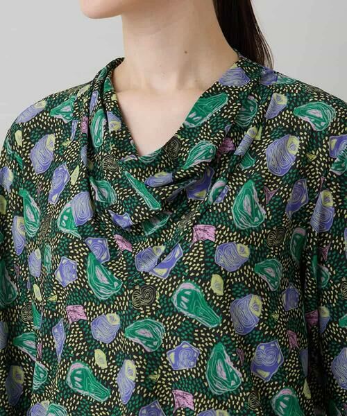 HIROKO KOSHINO / ヒロココシノ カットソー | カウルネックデザインプルオーバー/日本製/洗える | 詳細3