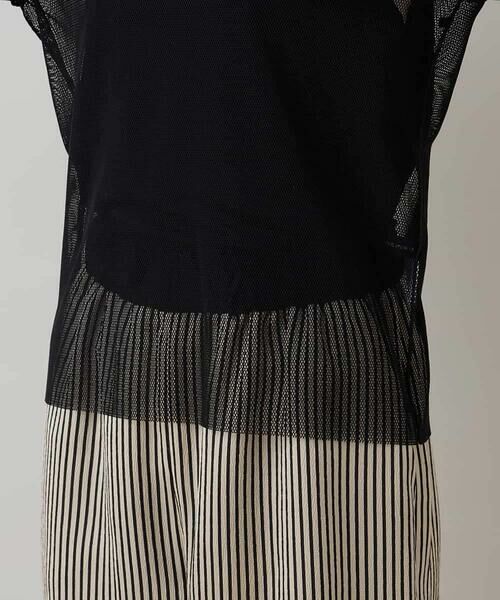HIROKO KOSHINO / ヒロココシノ カットソー | タートルネックチュールプルオーバー/日本製/洗える | 詳細7