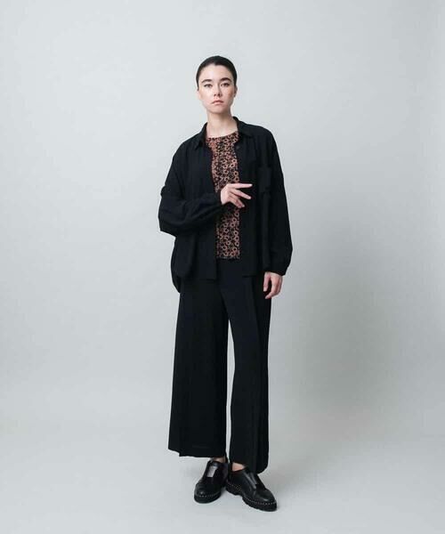 【極美品】ヒロココシノ×アロハスタンダーズ レア！コラボドレス 5号 日本製 小花モチーフプリントチュールトップ/日本製/洗える