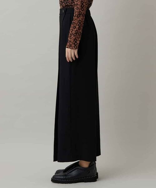 HIROKO KOSHINO / ヒロココシノ その他パンツ | ジョーゼットワイドパンツ/洗える | 詳細1
