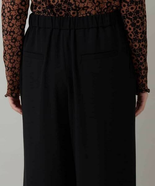 HIROKO KOSHINO / ヒロココシノ その他パンツ | ジョーゼットワイドパンツ/洗える | 詳細5