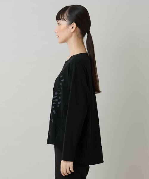 HIROKO KOSHINO / ヒロココシノ カットソー | クラフト刺繍デザインカットソー/日本製/洗える | 詳細1