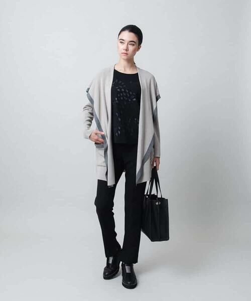 HIROKO KOSHINO / ヒロココシノ カットソー | クラフト刺繍デザインカットソー/日本製/洗える | 詳細9