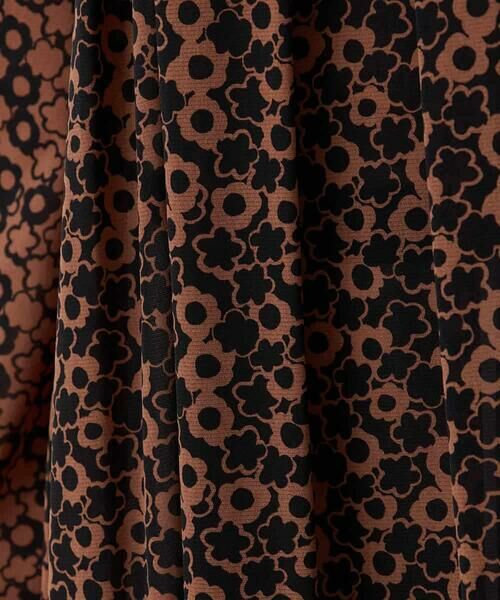 HIROKO KOSHINO / ヒロココシノ チュニック | 小花モチーフプリントチュールチュニック/日本製/洗える | 詳細7