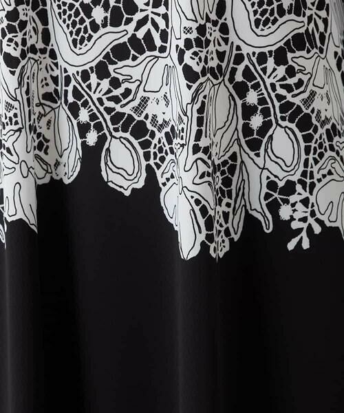 HIROKO KOSHINO / ヒロココシノ チュニック | レースプリントチュニック/日本製/洗える | 詳細7