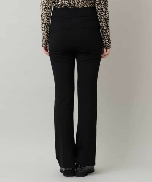 HIROKO KOSHINO / ヒロココシノ チノ・ワークパンツ | 裾スリットストレッチシルエットパンツ/日本製/洗える | 詳細2